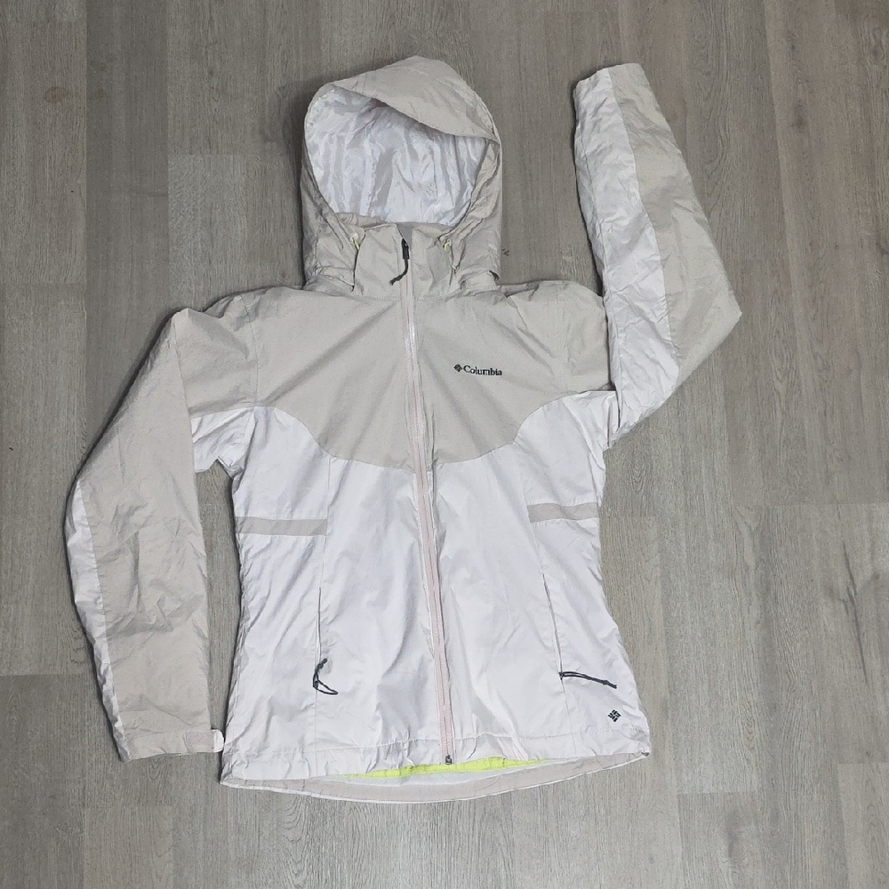 Columbia Light Gray Hooded Jacket